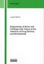 Engineering of Bone and Cartilage Like Tissue at the Interface of Drug Delivery and Biomaterials