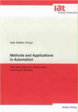 Methods and Applications in Automation