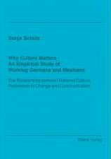 Why Culture Matters - An Empirical Study of Working Germans and Mexicans