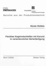 Flexibles Kegelradschleifen mit Korund in variantenreicher Serienfertigung