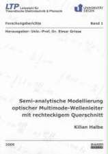 Semi-analytische Modellierung optischer Multimode-Wellenleiter mit rechteckigem Querschnitt