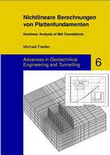 Nichtlineare Berechnungen Von Plattenfundamenten - Nonlinear Analysis of Mat Foundations