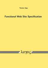 Functional Web Site Specification