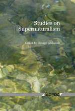 Studies on Supernaturalism