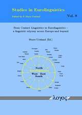 From Contact Linguistics to Eurolinguistics