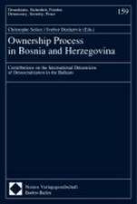 Ownership Process in Bosnia and Herzegovina