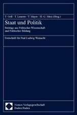 Staat Und Politik: Beitrage Aus Politischer Wissenschaft Und Politischer Bildung