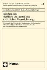 Funktion und rechtliche Ausgestaltung zusätzlicher Alterssicherung