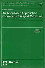 An Actor-based Approach to Commodity Transport Modelling