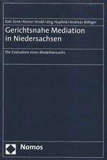 Gerichtsnahe Mediation in Niedersachsen