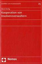 Kooperation Von Insolvenzverwaltern: Ein Beitrag Zur Rechtlichen Bewaltigung Des Deponieproblems in D