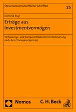 Erträge aus Investmentvermögen