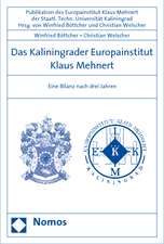 Das Kaliningrader Europainstitut Klaus Mehnert