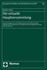 Die virtuelle Hauptversammlung