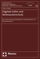 Digitale Güter und Verbraucherschutz