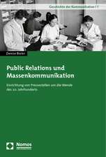 Public Relations und Massenkommunikation