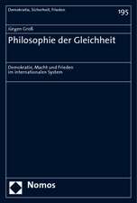 Philosophie der Gleichheit