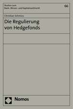 Die Regulierung von Hedgefonds