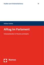 Alltag im Parlament