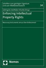 Enforcing Intellectual Property Rights