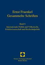 Ernst Fraenkel - Gesammelte Schriften 6