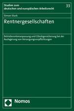 Rentnergesellschaften