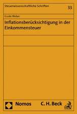 Inflationsberücksichtigung in der Einkommensteuer