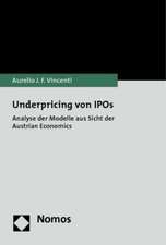 Underpricing Von IPOs