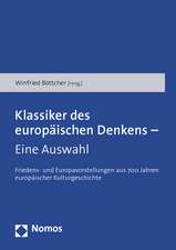 Klassiker des europäischen Denkens