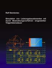 Simulation von Leistungsbauelementen mit durch Bestrahlungsverfahren eingestellter Trägerlebensdauer