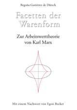 Facetten Der Warenform: The Immeasurable Equation. the Collected Poetry and Prose