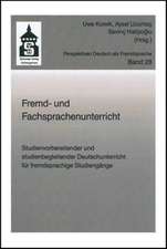 Fremd- und Fachsprachenunterricht