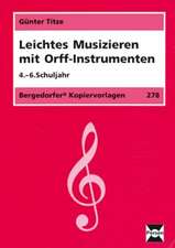 Leichtes Musizieren/Orff-Instrum.