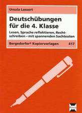 Deutschübungen für die 4. Klasse