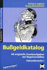 Bußgeldkatalog Kl. 5-10