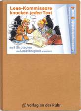 Lese-Kommissare knacken jeden Text. Lesekompetenzstufe 3 und 4