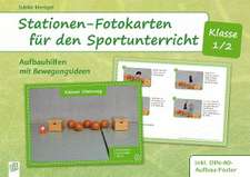 Stationen-Fotokarten für den Sportunterricht - Klasse 1/2