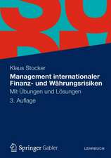 Management internationaler Finanz- und Währungsrisiken