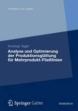 Analyse und Optimierung der Produktionsglättung für Mehrprodukt-Fließlinien: Eine Studie zum Lean-Production-Konzept