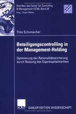 Beteiligungscontrolling in der Management-Holding: Optimierung der Rationalitätssicherung durch Nutzung des Eigenkapitalmarktes