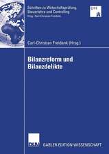 Bilanzreform und Bilanzdelikte