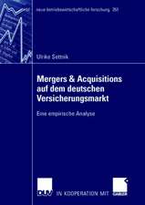 Mergers & Acquisitions auf dem deutschen Versicherungsmarkt