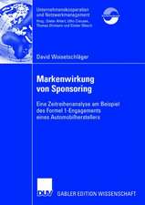 Markenwirkung von Sponsoring: Eine Zeitreihenanalyse am Beispiel des Formel 1-Engagements eines Automobilherstellers