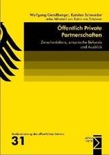 Öffentlich Private Partnerschaften