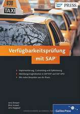 Verfügbarkeitsprüfung mit SAP