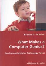 What Makes a Computer Genius?: Developing Computer Technology Talent