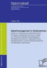 Selbstmanagement in Unternehmen