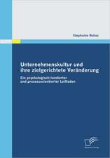 Unternehmenskultur Und Ihre Zielgerichtete Ver Nderung