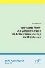 Verbesserte Markt- Und Systemintegration Von Erneuerbaren Energien Im Strombereich: Strategien Und Reaktionen