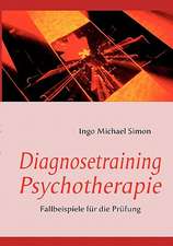 Diagnosetraining Psychotherapie